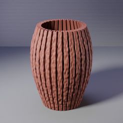 ah} Archivo STL VASO・Modelo imprimible en 3D para descargar