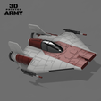 cults4.png STAR WARS   A-WING RZ-1 STARFIGHTER with BASEMENT