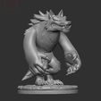 2.jpg Werewolf Statue