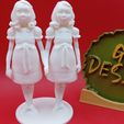 IMG_20250316_135649550.jpg The Shining Twins Grady sisters Alexa and Alexie Figure