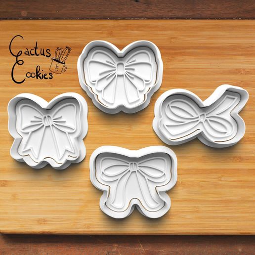 Bild_1116.jpg Coquette Bow Cookie Cutter set 1116