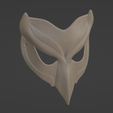 Owlmask1.png Wearable venetian owl mask