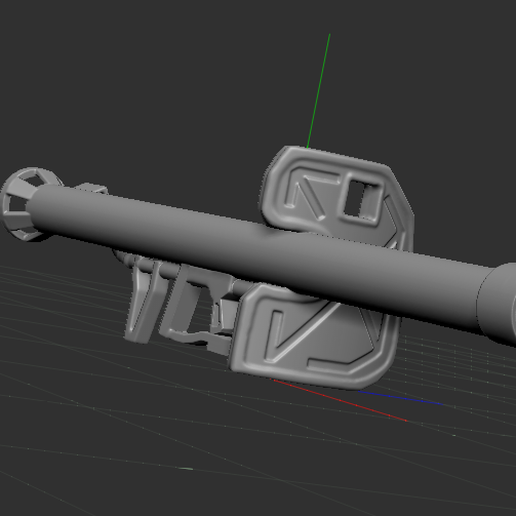3.PNG Fichier STL gratuit bazooka・Plan à télécharger et à imprimer en 3D, NICOCO3D
