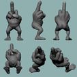 zbrush_clay.jpg MR FINGER  (middle finger) + Monster Finger - Halloween Edition