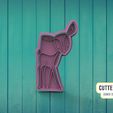 ciervo-boho.jpg Fichier STL Cookie Cutter cerf boho woodland cerf・Objet pour imprimante 3D à télécharger