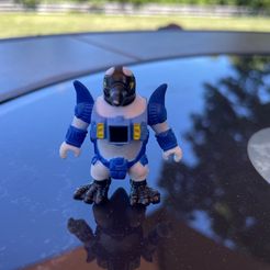 penguin.jpg Free STL file Pungnacious Penguin Battle Beasts Series 3 #75・3D printing idea to download