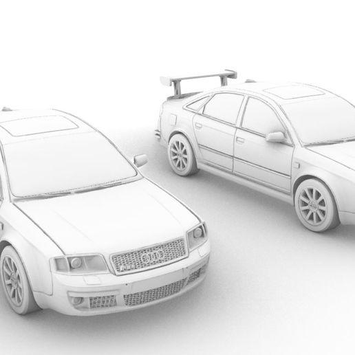 Descargar archivo STL Audi RS6 2003 • Objeto para imprimir en 3D ・ Cults