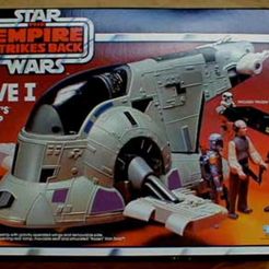 20200308_161321.jpg 3D file Slave 1 star wars Kenner hasbro toy repro parts・3D printer model to download