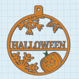 bola-halloween.png CHRISTMAS TREE ORNAMENT WITH THE WORD HALLOWEEN - CHRISTMAS TREE ORNAMENT WITH THE WORD HALLOWEEN