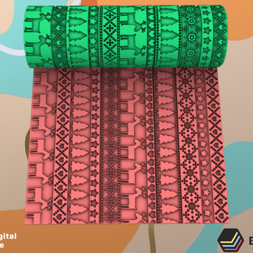 ROLLER POLYMER CLAY/EULITEC.COM/CC/COPYRIGHTED LICENSE 3D model