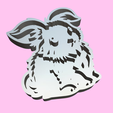 4.png Easter Fluffy Bunny Cookies Cutter - 2 🐰🍪