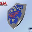 THE LEGEND OF ELDA OCARINA OF TIME Designed by DSNME ‘(o) nerd_maker_engineer Hylian Shield from Zelda Ocarina of Time - Life Size