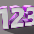 Render-Number.png LedBox Font - Alphabet Collection - Letters and number boxes - No. 12