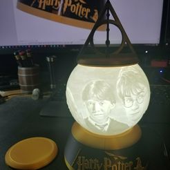 20231014_111347.jpg Harry Potter  Themed Lithophane Night Light