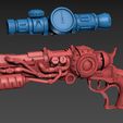 steampunk_pistol.jpg Steampunk Pistol 3d Printable 100mm