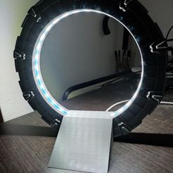 1635674813072.jpg Fichier STL gratuit Lampe à led "Milky Way Stargate・Plan à télécharger et à imprimer en 3D