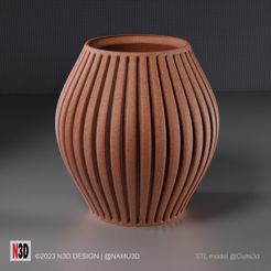 vase-0001.jpg STL file VASE・3D printer model to download
