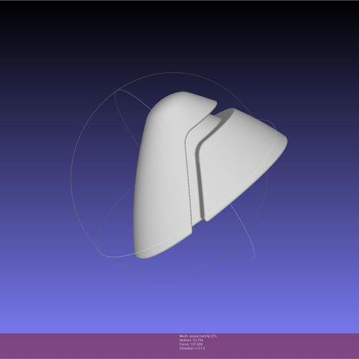 Evangelion Asuka Hairclip 3D model