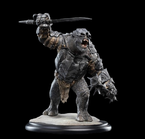 The Lord of the Rings - Olog-Hai miniature statue of the Black Gate