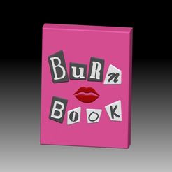 BurnBook.jpg Archivo STL BURN BOOK CHAMPÚ SÓLIDO Y MOLDE PARA BOMBA DE JABÓN・Modelo para descargar y imprimir en 3D