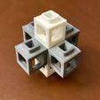 IMG_0593.jpg 3D printer calibration model - Element cube series Tesseract No.1