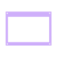 ecran800x480_face.stl HDMI LCD 5 inch 800x480 waveshare
