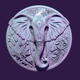 08.jpg elephant medallion for casting