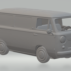 1.png STL file Fiat 600 T・Template to download and 3D print, gauderio