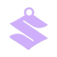 suzuki badge keychain v1.stl Брелок Suzuki