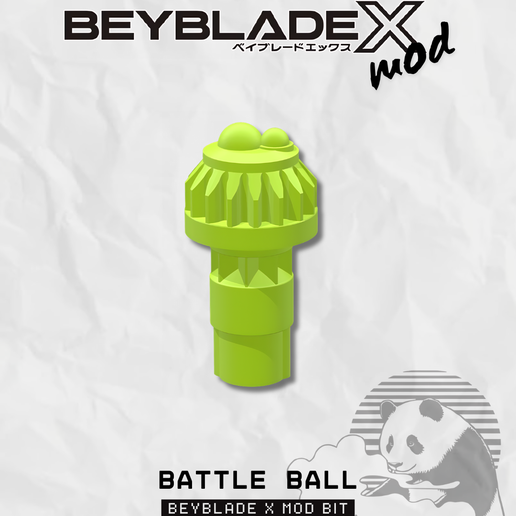 Beyblade X Bit Mod Battle Ball (BB)