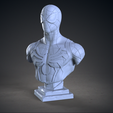 preview1.png 3D file Spiderman Bust・3D printer design to download
