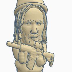 Gnome-Wick.jpg Archivo STL gratuito KeauGnome Reeves como Gnome Wick・Design para impresora 3D para descargar, brassopey