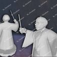 4.jpg Professor Filius Flitwick Harry Potter Custom 3D Print Model 3D print model