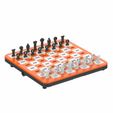 15.jpg Easy Print Chess Board - Simple Portable Chess Board - Printable 3d model - STL files