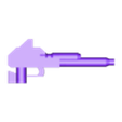 Astro pistol.stl Transformers WFC Astrotrain - pistol hand gun blaster  - cartoon version