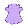 7 (22).stl Halloween Western Ghosts Cookie Cutter Set