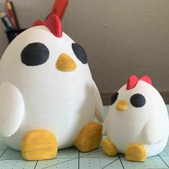 00d3362b-ba25-4dfa-83cc-87dd60c32fe9.jpg Archivo 3D gratis Adorable pollo con forma de huevo (Cheggin)・Diseño por impresión en 3D para descargar