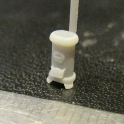 poele001.jpg Free STL file Miniature station stove H0・3D printing idea to download