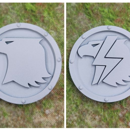 🔨 Raptors battle shock tokens・ STL File for ・Cults