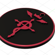 40.png keyring/ keychain Edward Elric Fullmetal alchemist Emblem