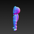 Medabots-Nae-3.png Nae Chibi Figure STL - Medabots 3D Printable for FDM