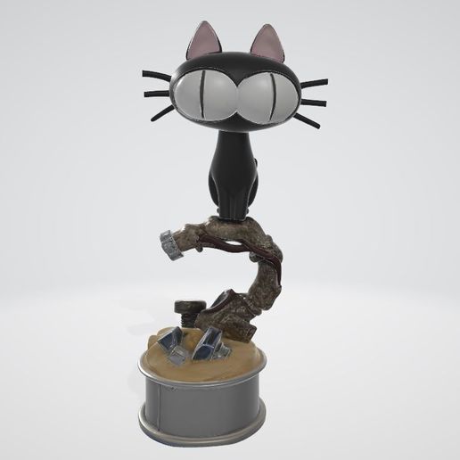 🐱 Kuroneko from Trigun figures・ STL File for 3D printing・Cults