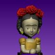 zb01.jpg Frida Kahlo ( Art toy 1, Famous paintings series)
