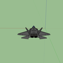 TF-X-C100-2.png Fichier STL MMU Avion de combat turc・Modèle imprimable en 3D à télécharger
