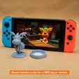 CultsNFC2.jpg Animal Crossing Jingle 3D Model - STL file for 3d Printing -  3d Printable Animal Crossing New Horizons Figure