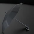 umbrala3.png Umbrella 3d print model
