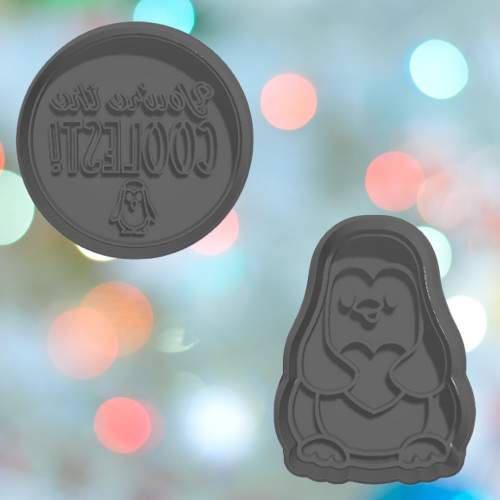 Penguin Cookie Cutter Platter