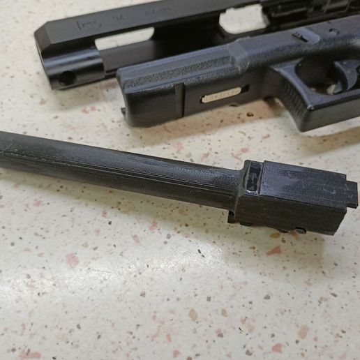 🔫 Airsoft Glock 34 Outerbarrel・ 3D File for 3D printing・Cults