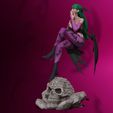 4.jpg Morrigan Aensland 3d print figure statue - darsktalkers MvC