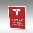 Untitled 721.jpg Tesla Charging Parking Sign NOW WITH v2 LOGO